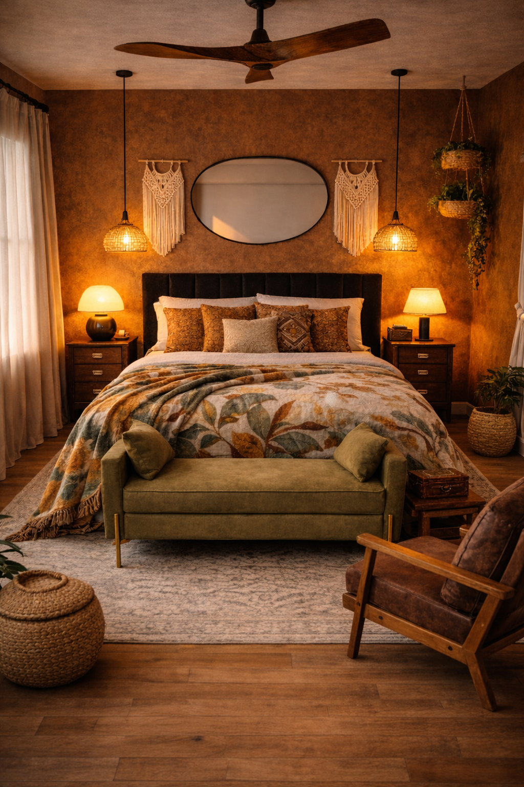 African Boho Bedroom Ideas: Shop The Look For A Warm Earthy Retreat
