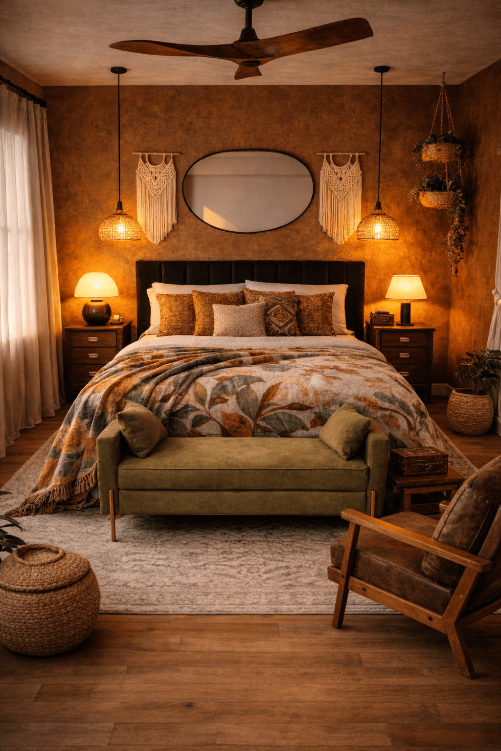 African Boho Bedroom Ideas: Shop The Look For A Warm Earthy&nbsp;Retreat